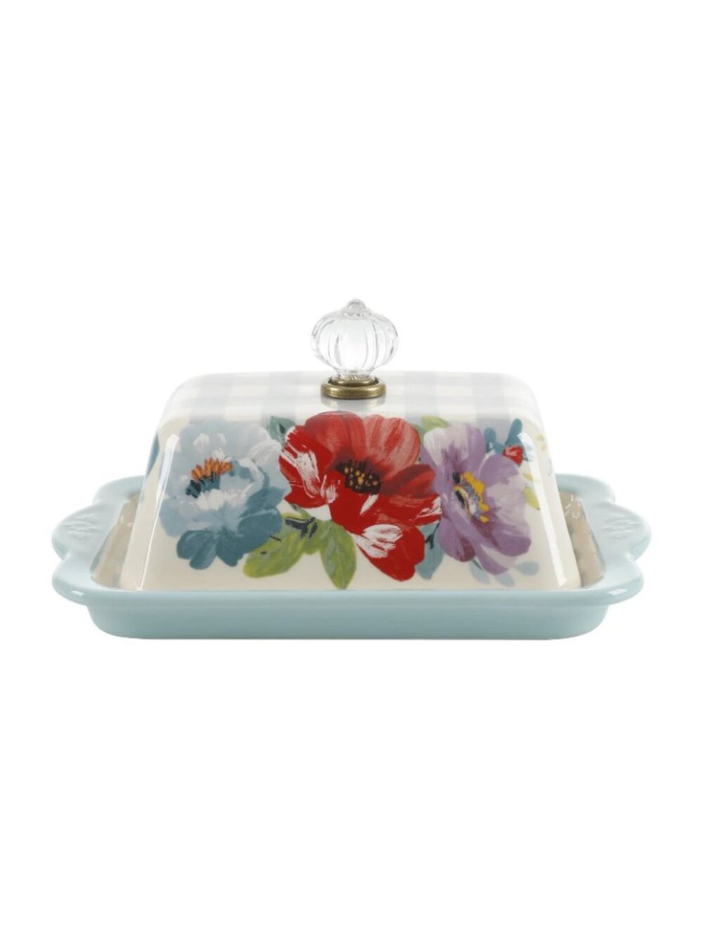 The Pioneer Woman Sweet Romance Butter Dish + Cream and Sugar Set NEW - Picture 5 of 7